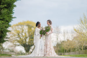 Beautiful boho wedding at Applewood Hall