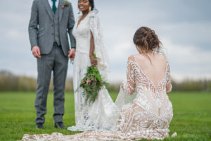 Newlyweds at Applewood Hall