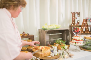 Wedding breakfast sharing menu