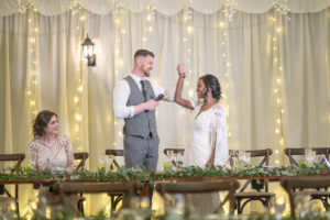 Wedding speeches at Applewood Hall