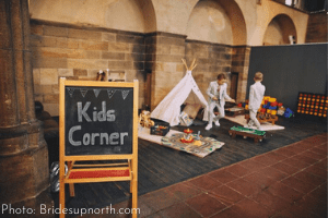 Kids Corner Wedding Reception