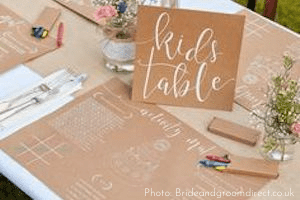 Kids Table at Applewood Hall