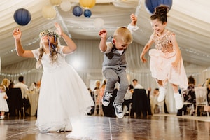 Kids on the Dance floor at Applewood Hall