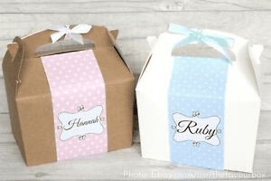 Personalised Children's Favour Box