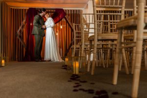 Romantic wedding ceremonies at Applewood Hall