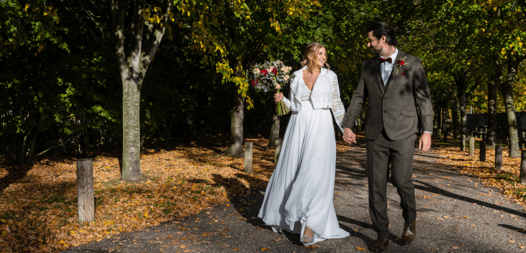 Winter red wedding inspiration at Applewood Hall