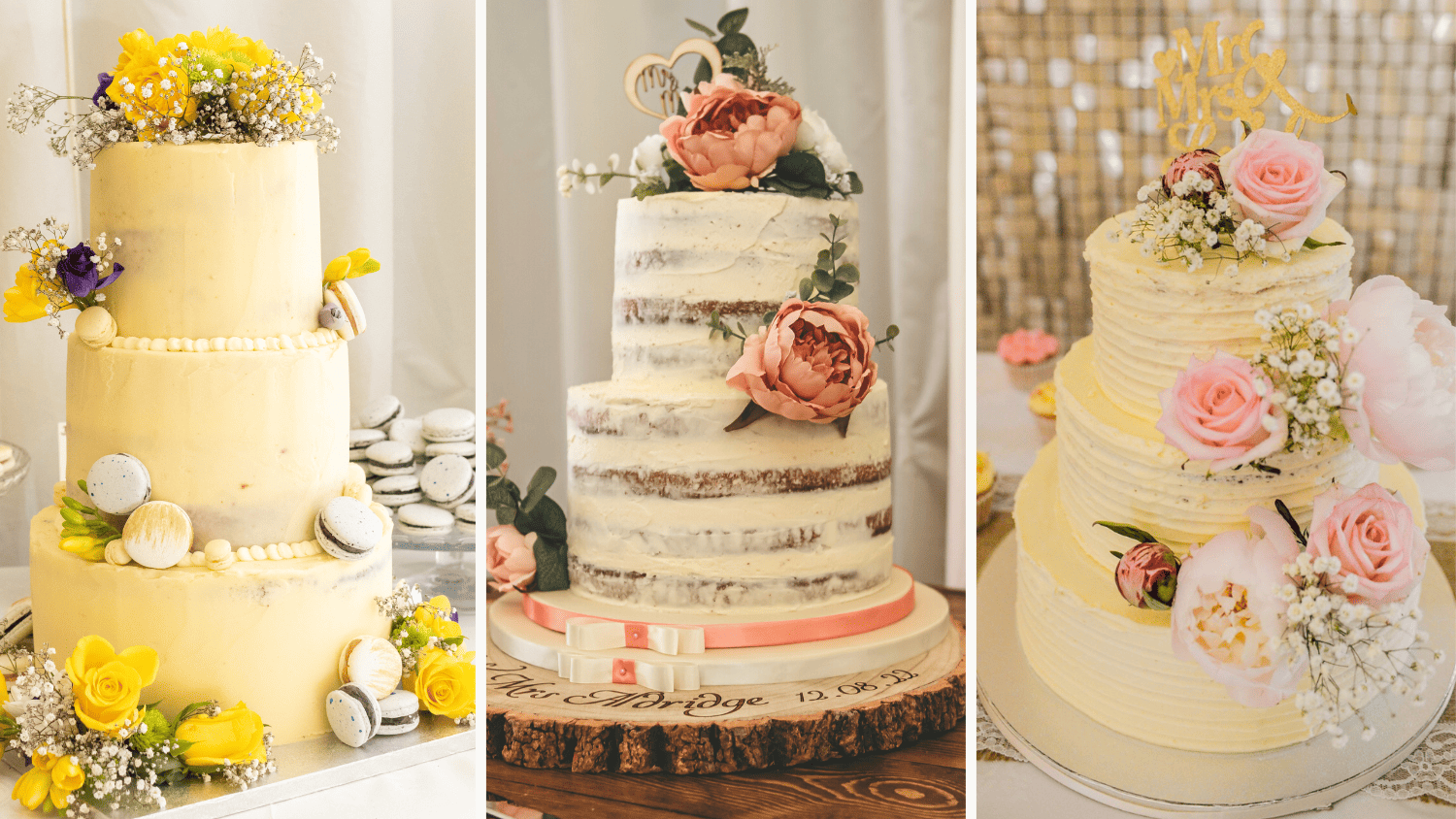 All the top tips and guidance for creating your perfect wedding cake!